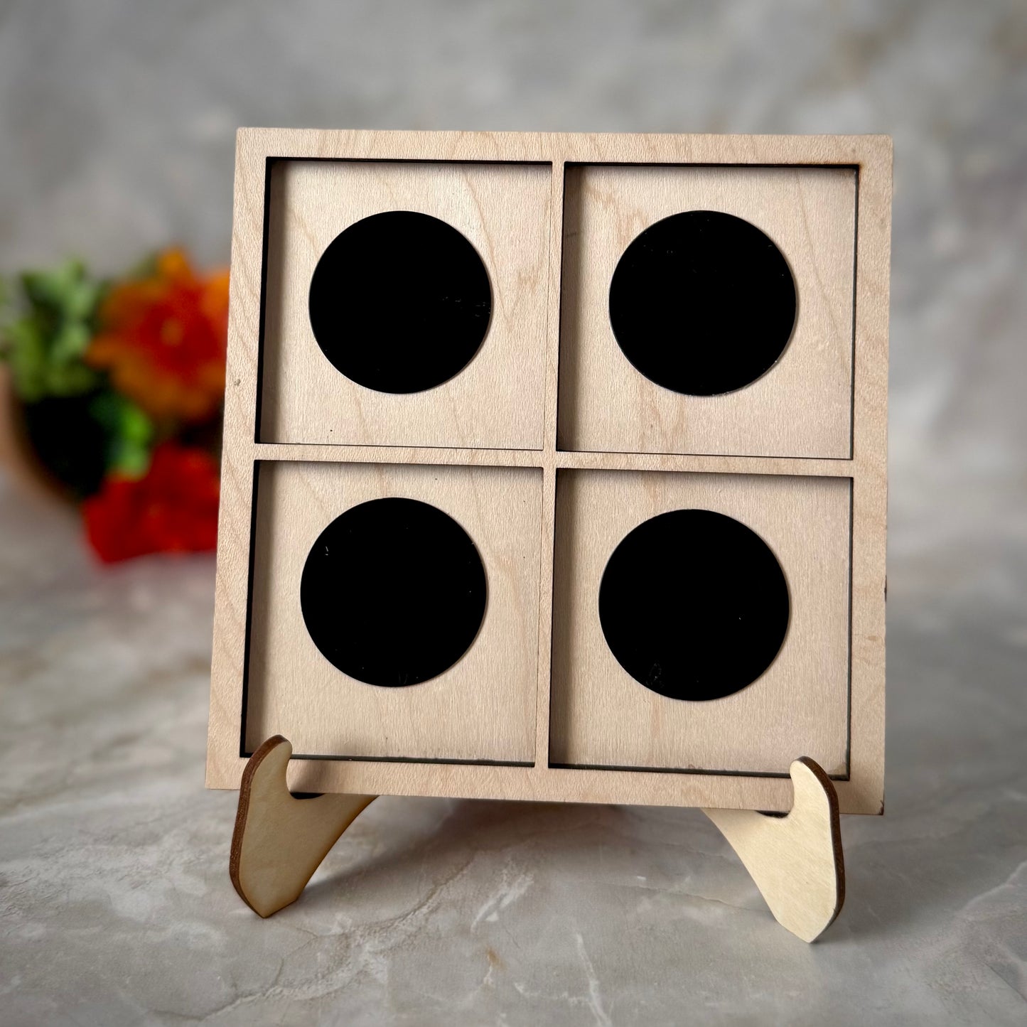 4 Photo Magnets with Exclusive Frame