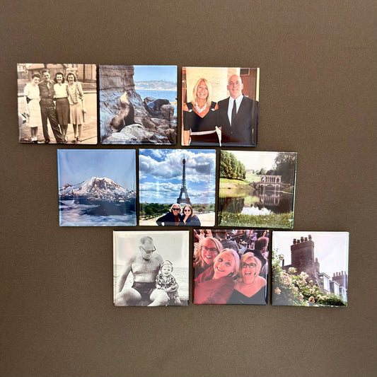 Set of 9 Photo Magnets