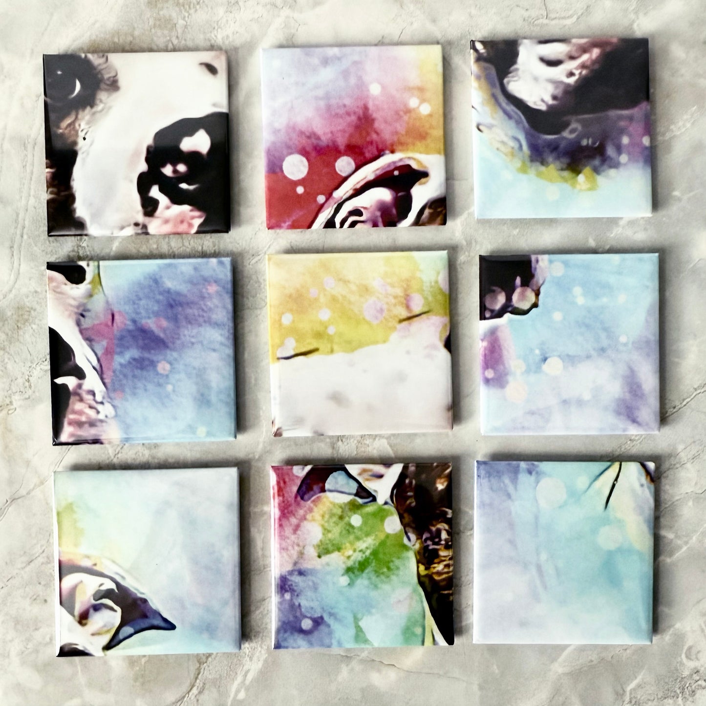 9-Piece Photo Magnet Puzzle